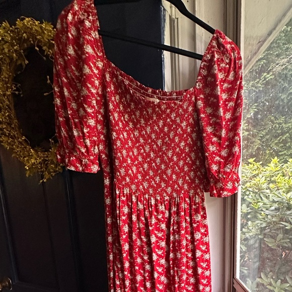Natural Life Analynne smocked Maxi Dress - Picture 4 of 7